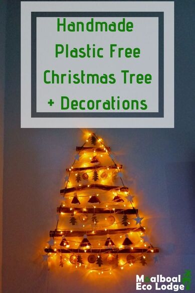 Want an eco friendly Christmas tree or plastic free decorations? If you DIY you can! Moalboal Eco Lodge show you #handmade plastic free Christmas tree and decorations for a green festive season. #christmascrafts #handmadechristmas #diychristmasdecor #Zerowaste, #ecofriendly #plasticfree #ecotourism #EcoTraveller #responsibletravel #greentravel #sustainabletravel #ecotravel #gogreen #SayNoToPlastic #EnvironmentallyFriendly #BeatPlasticPollution